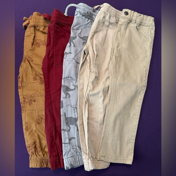 Assorted 4T Khaki Joggers - Picture 1 of 1